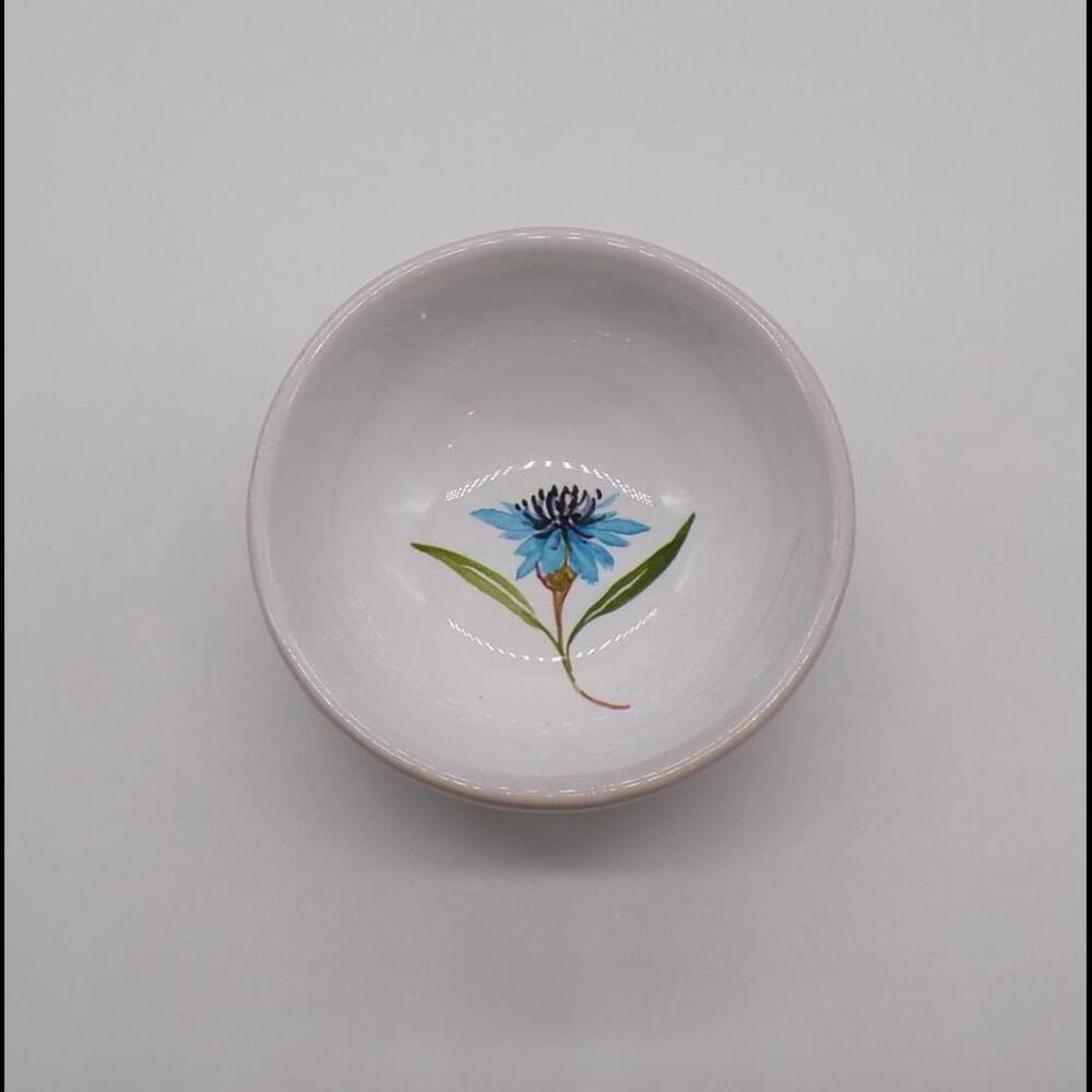 Beautiful Ceramic Trinket Dish Hand Painted - Made in Italy